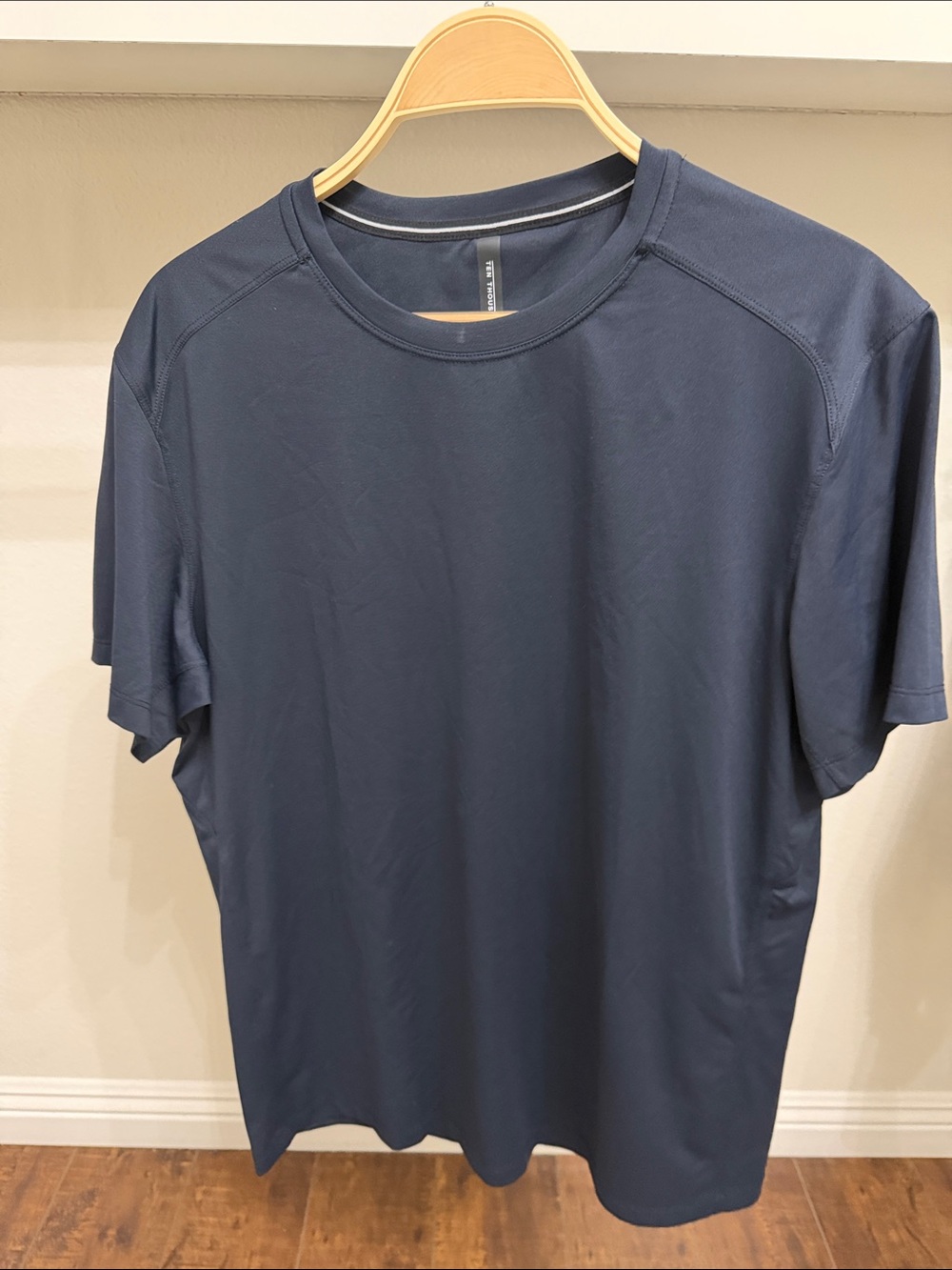 Ten Thousand Men's Navy Performance Short-Sleeve Tee